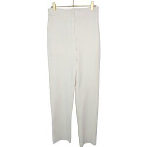 Cedric Charlier | Women's White Straight Leg Dress Pants
